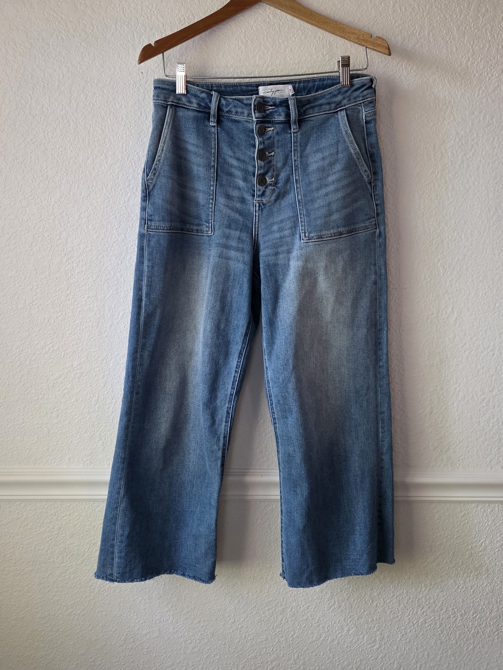 Carly Jean Los Angeles Hendrix Wide Leg Jeans Sz 7